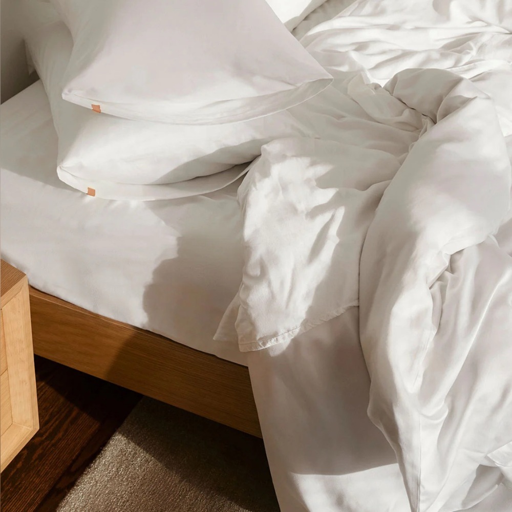 Lunya quintessential bedding sheets